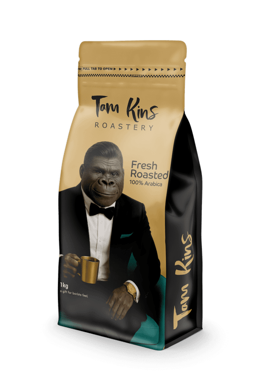 قهوه عربیکا ۱۰۰% طلایی تام کینز