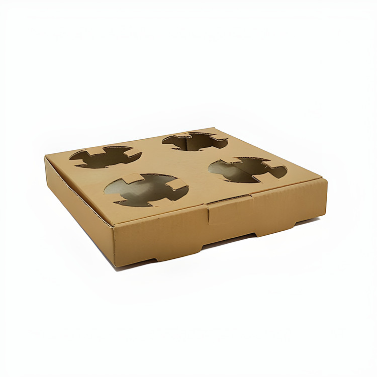 جا لیوانی مقوایی ۴ تایی بسته ۱۰۰ عددی